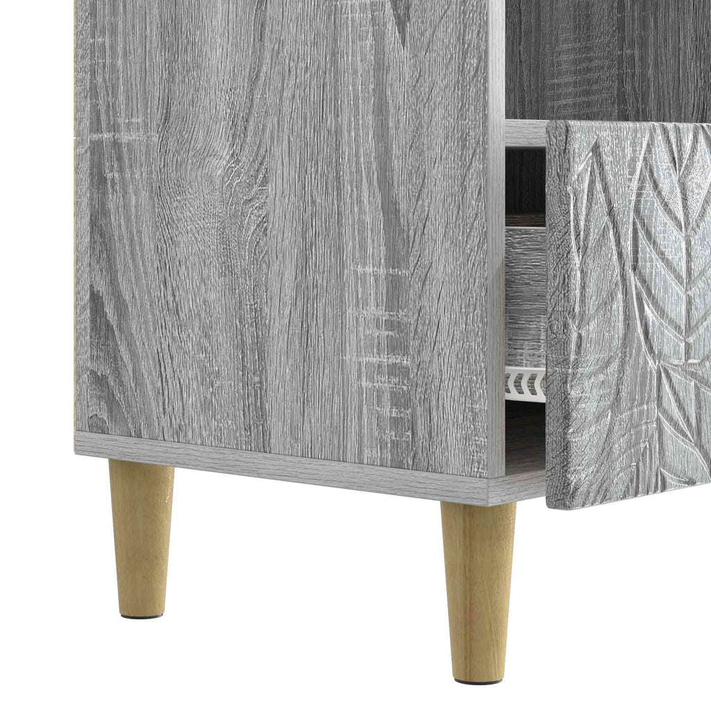 vidaXL Szafka pod telewizor 102 x 34,5 x 50 cm Szary Sonoma