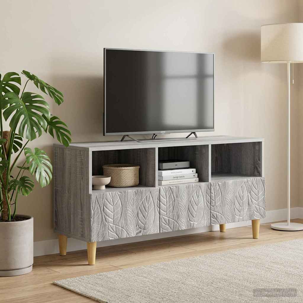vidaXL Szafka pod telewizor 102 x 34,5 x 50 cm Szary Sonoma