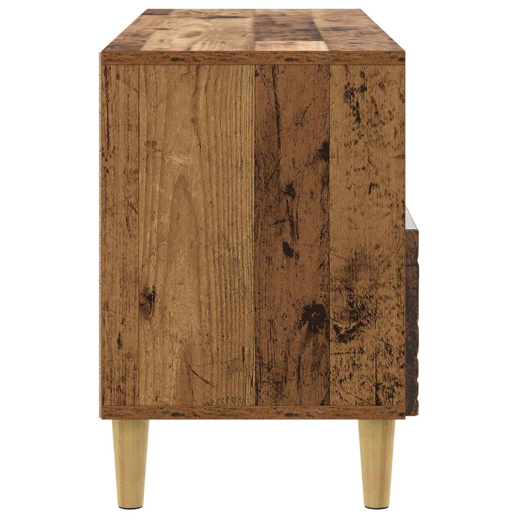 vidaXL Szafka pod telewizor 102 x 34,5 x 50 cm Stare drewno