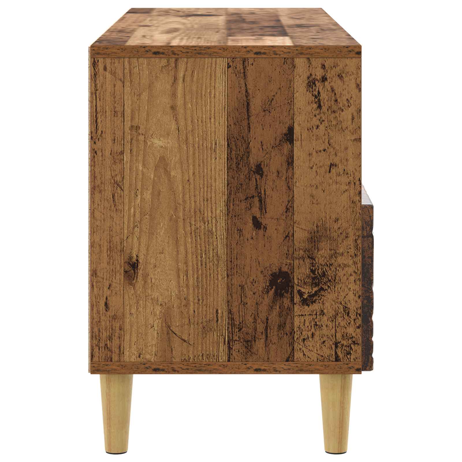 vidaXL Szafka pod telewizor 102 x 34,5 x 50 cm Stare drewno