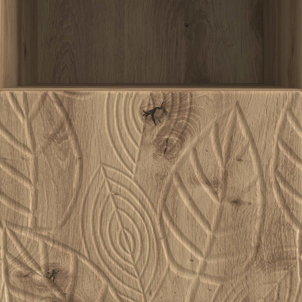 vidaXL Szafka pod telewizor 102 x 34,5 x 50 cm Dąb artisan