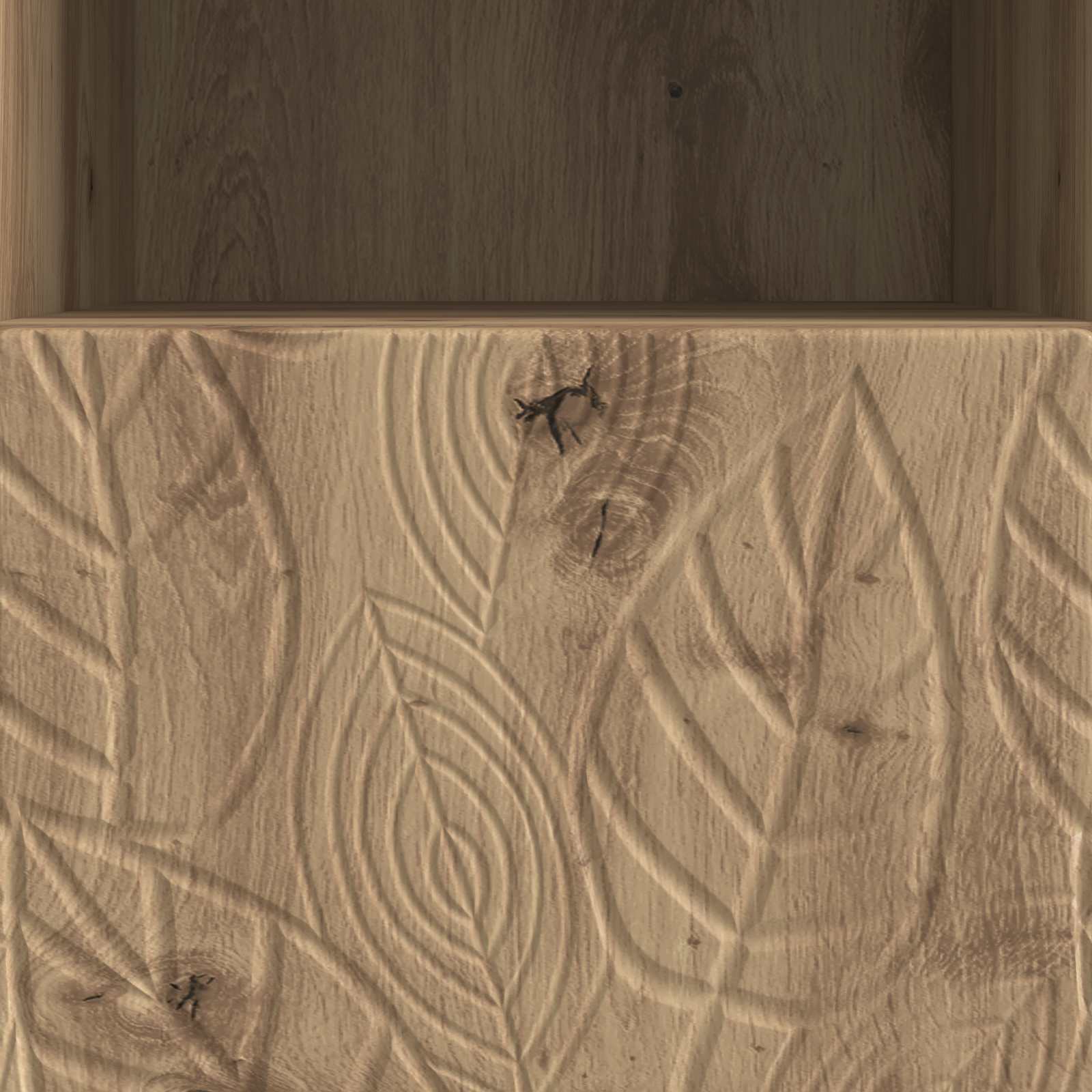 vidaXL Szafka pod telewizor 102 x 34,5 x 50 cm Dąb artisan