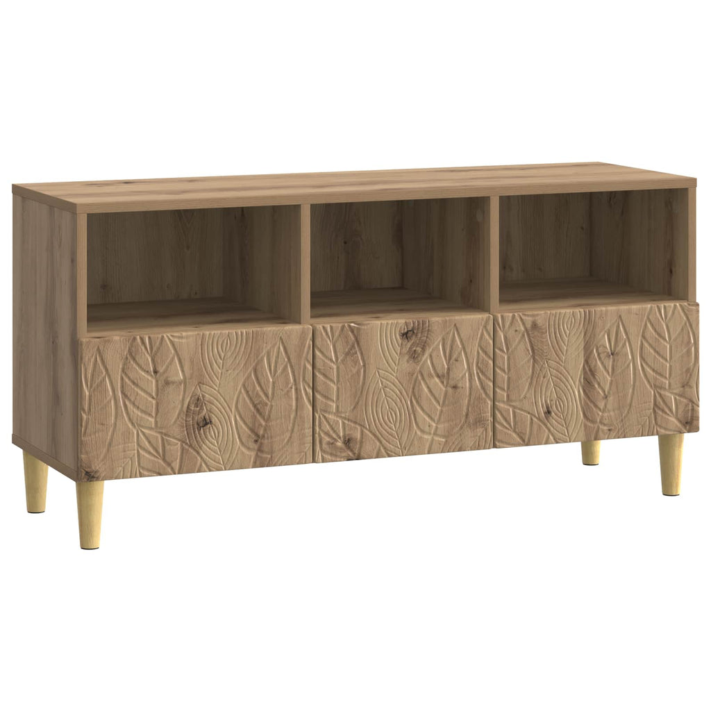 vidaXL Szafka pod telewizor 102 x 34,5 x 50 cm Dąb artisan