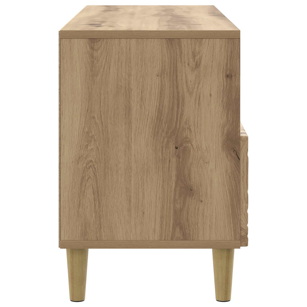 vidaXL Szafka pod telewizor 102 x 34,5 x 50 cm Dąb artisan