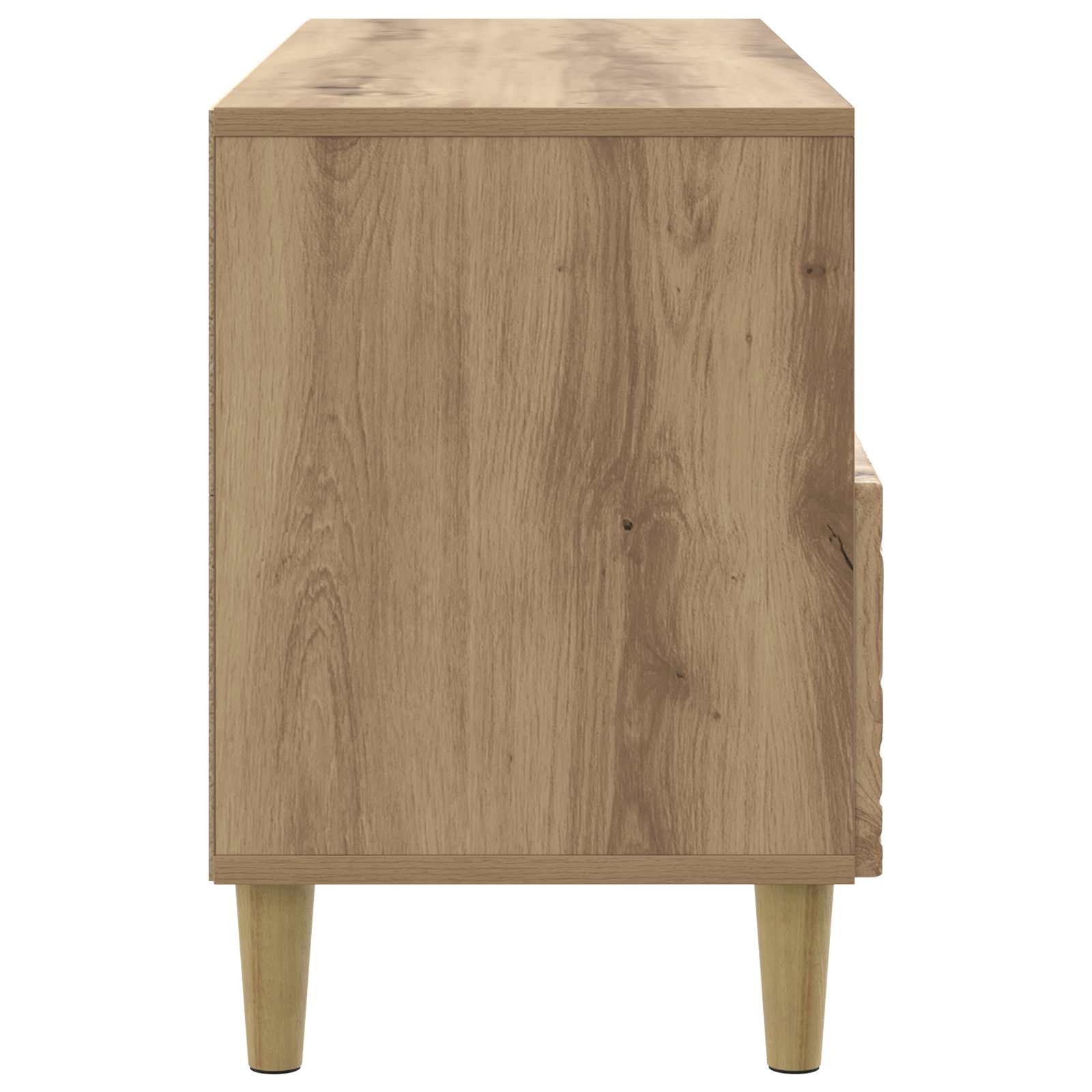 vidaXL Szafka pod telewizor 102 x 34,5 x 50 cm Dąb artisan