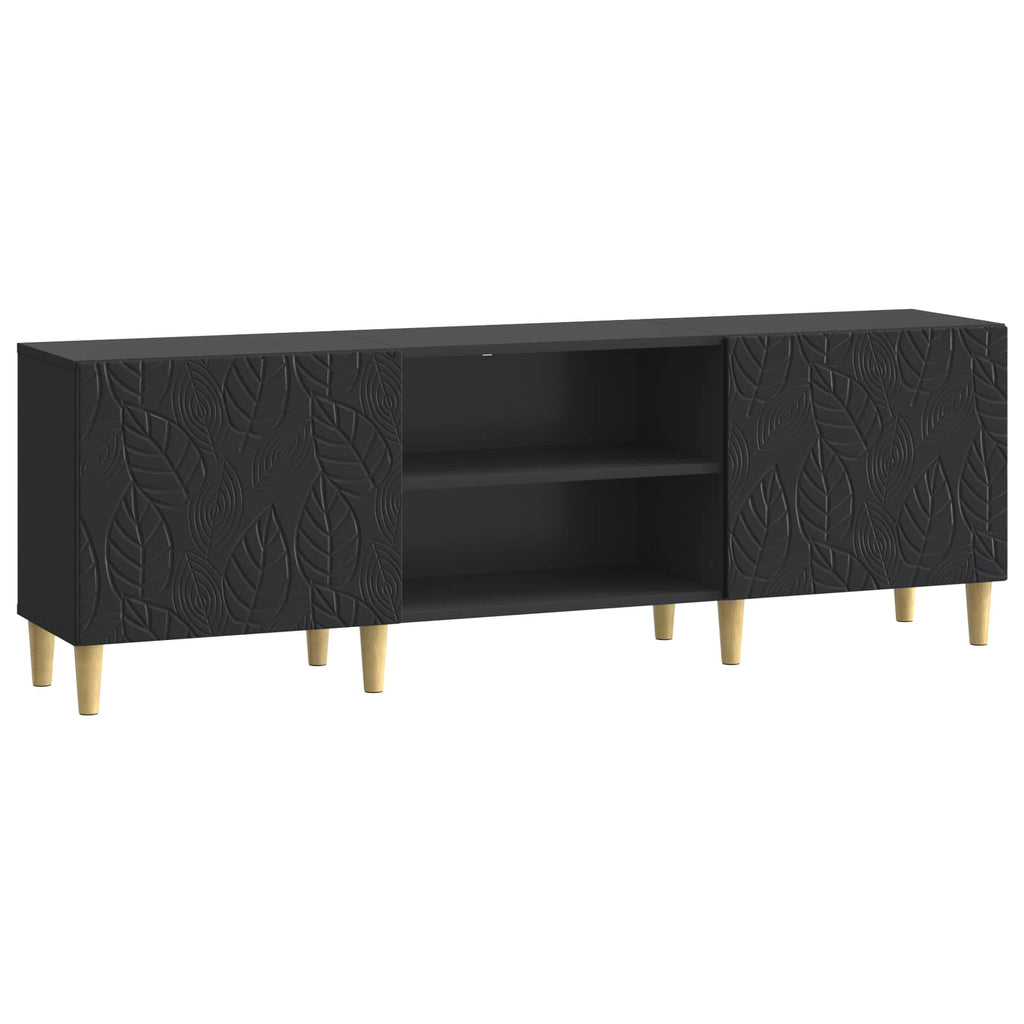 vidaXL Szafka pod telewizor 150 x 31 x 50 cm Czarny