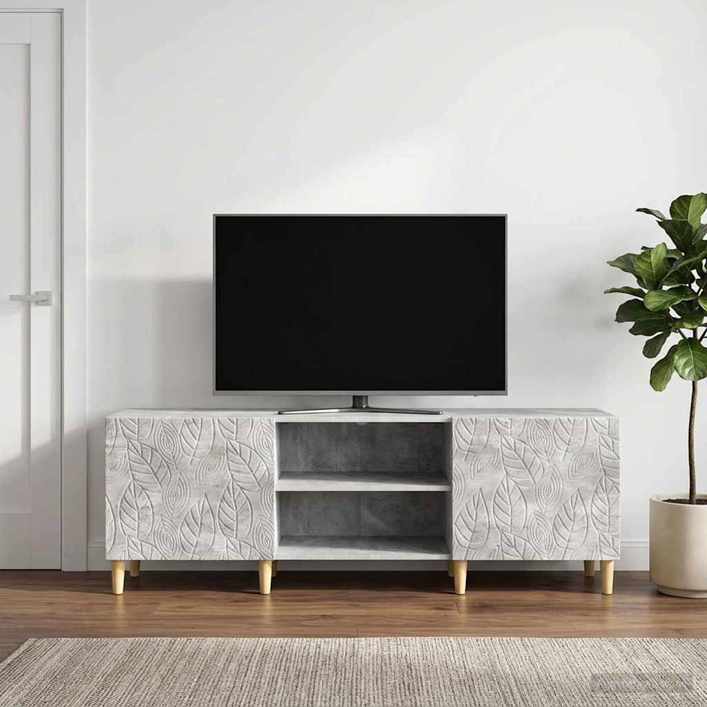 vidaXL Szafka pod telewizor 150 x 31 x 50 cm Betonowy szary
