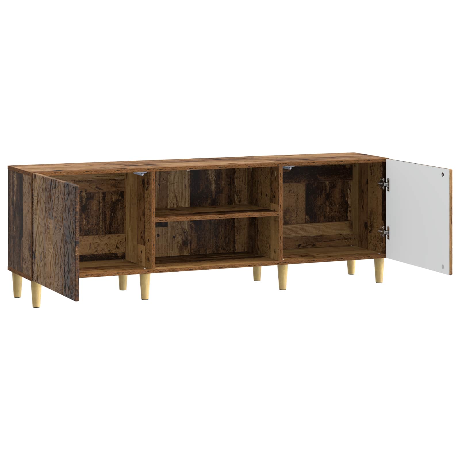 vidaXL Szafka pod telewizor 150 x 31 x 50 cm Stare drewno