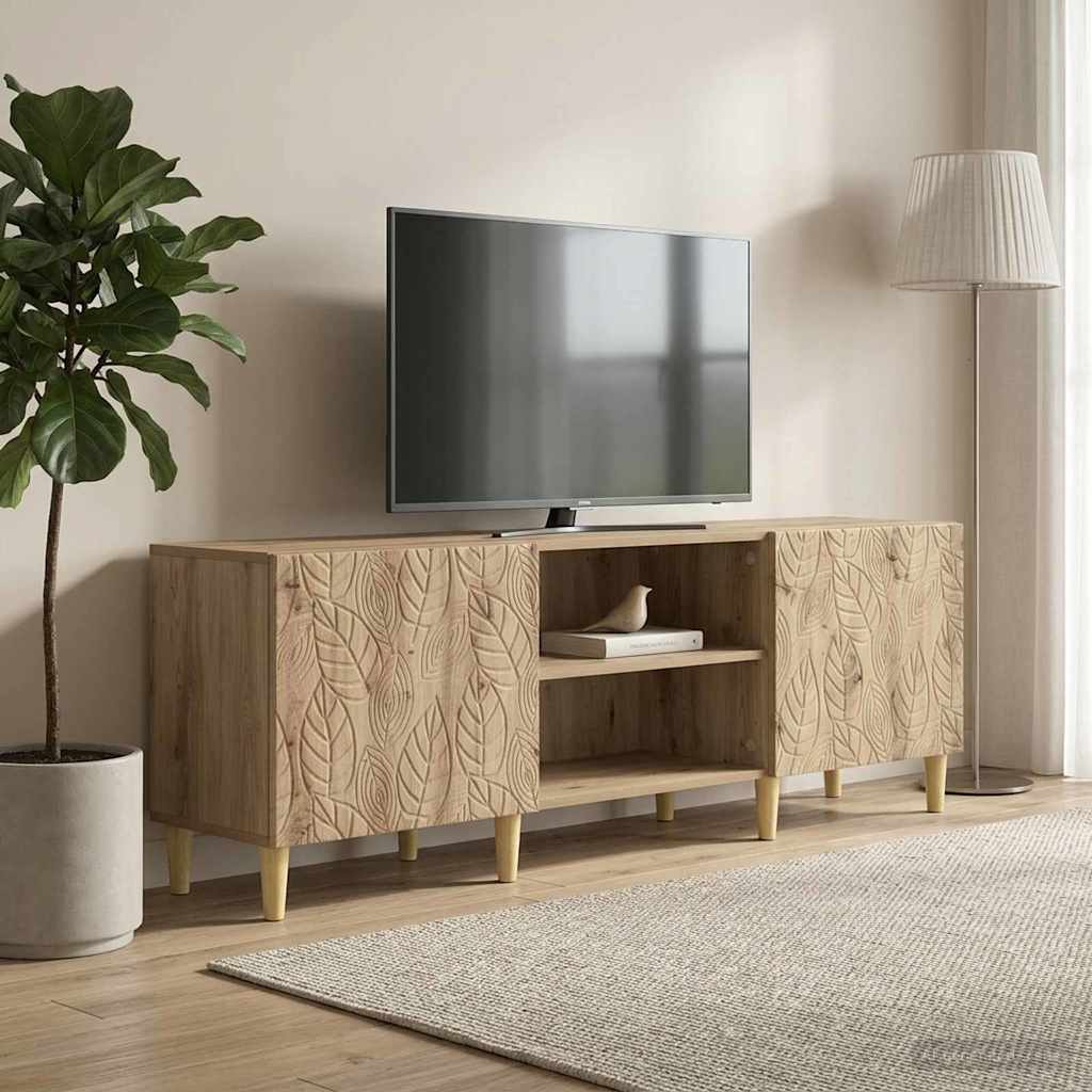 vidaXL Szafka pod telewizor 150 x 31 x 50 cm Dąb artisan