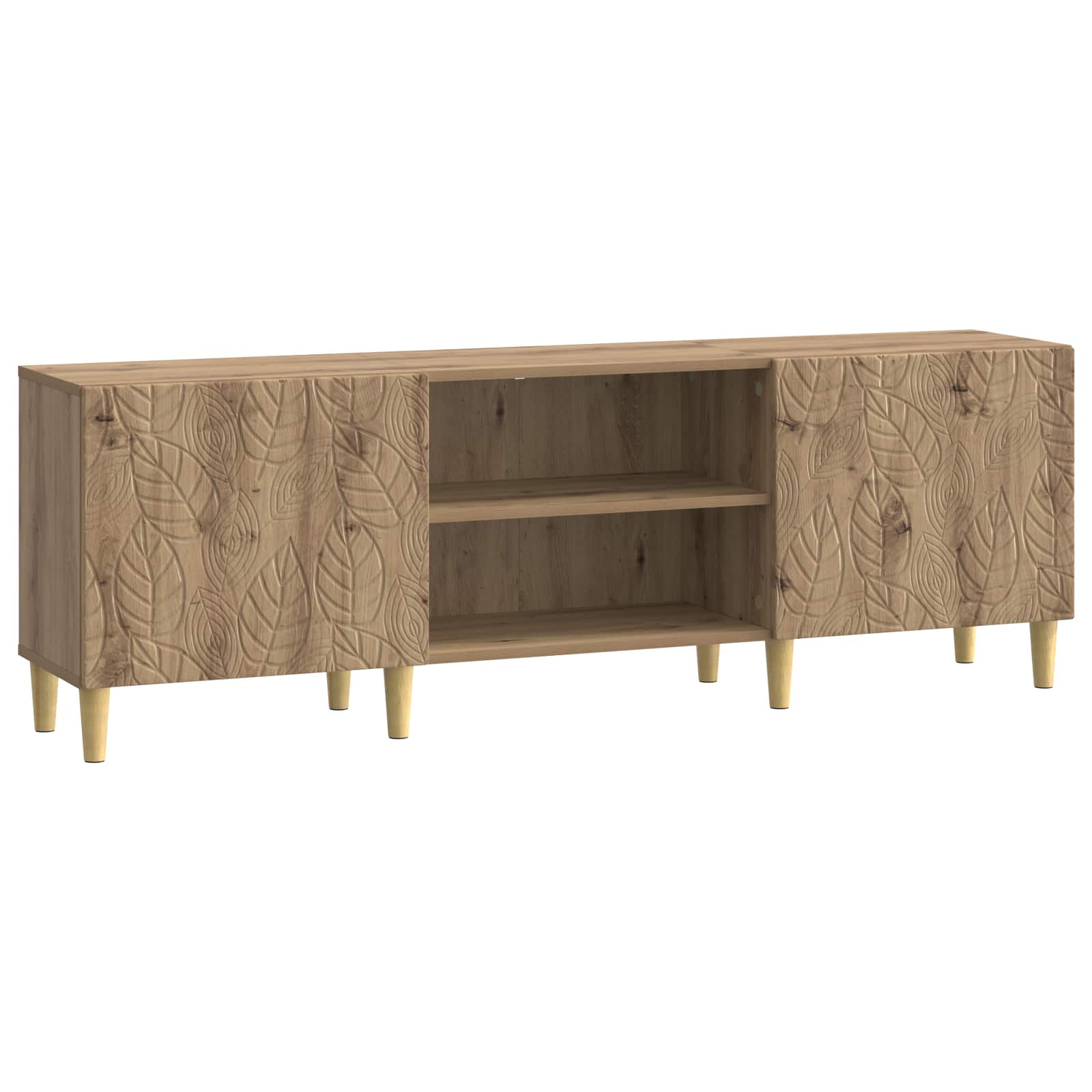 vidaXL Szafka pod telewizor 150 x 31 x 50 cm Dąb artisan