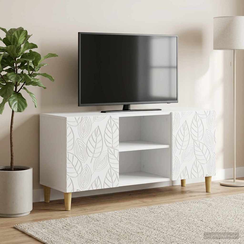 vidaXL Szafka pod telewizor 102 x 34,5 x 50 cm Biały