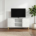 vidaXL Szafka pod telewizor 102 x 34,5 x 50 cm Biały