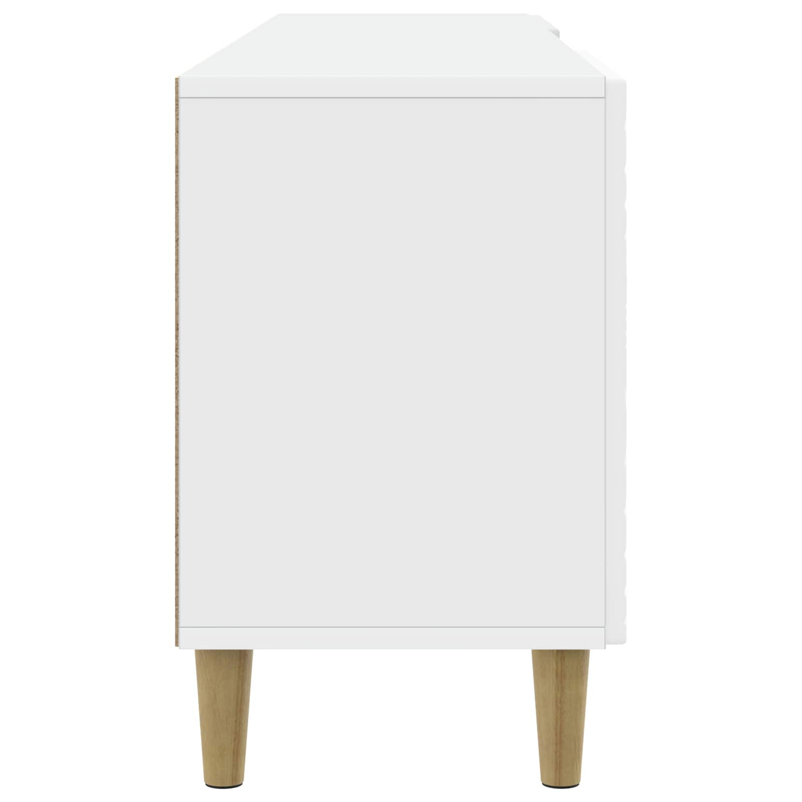 vidaXL Szafka pod telewizor 102 x 34,5 x 50 cm Biały