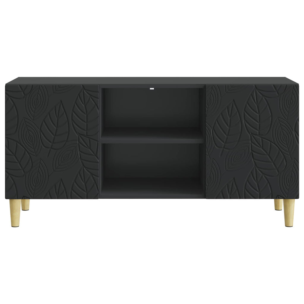 vidaXL Szafka pod telewizor 102 x 34,5 x 50 cm Czarny