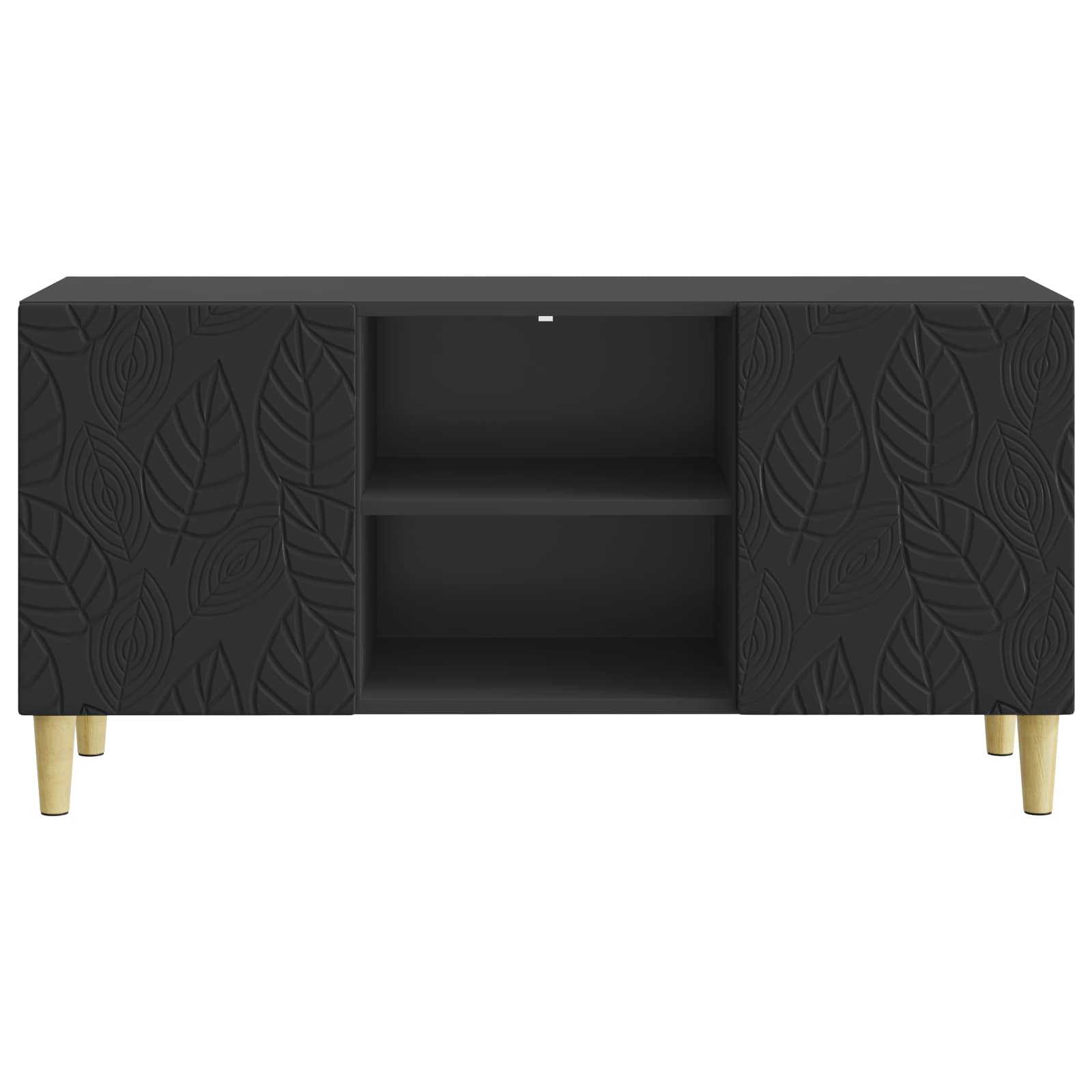 vidaXL Szafka pod telewizor 102 x 34,5 x 50 cm Czarny