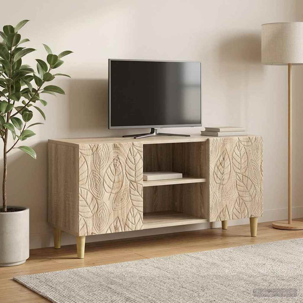 vidaXL Szafka pod telewizor 102 x 34,5 x 50 cm dąb Sonoma