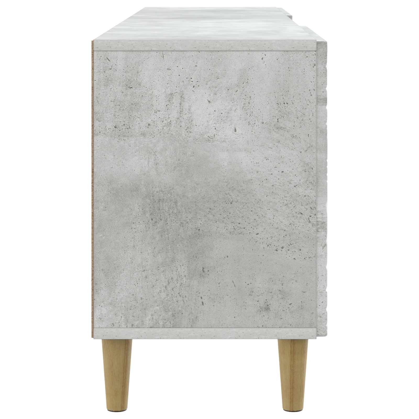 vidaXL Szafka pod telewizor 102 x 34,5 x 50 cm Betonowy szary