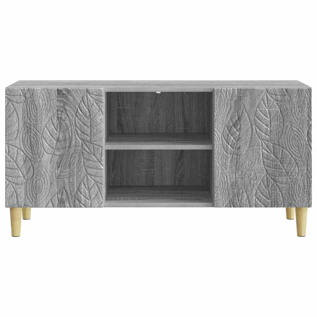 vidaXL Szafka pod telewizor 102 x 34,5 x 50 cm Szary Sonoma
