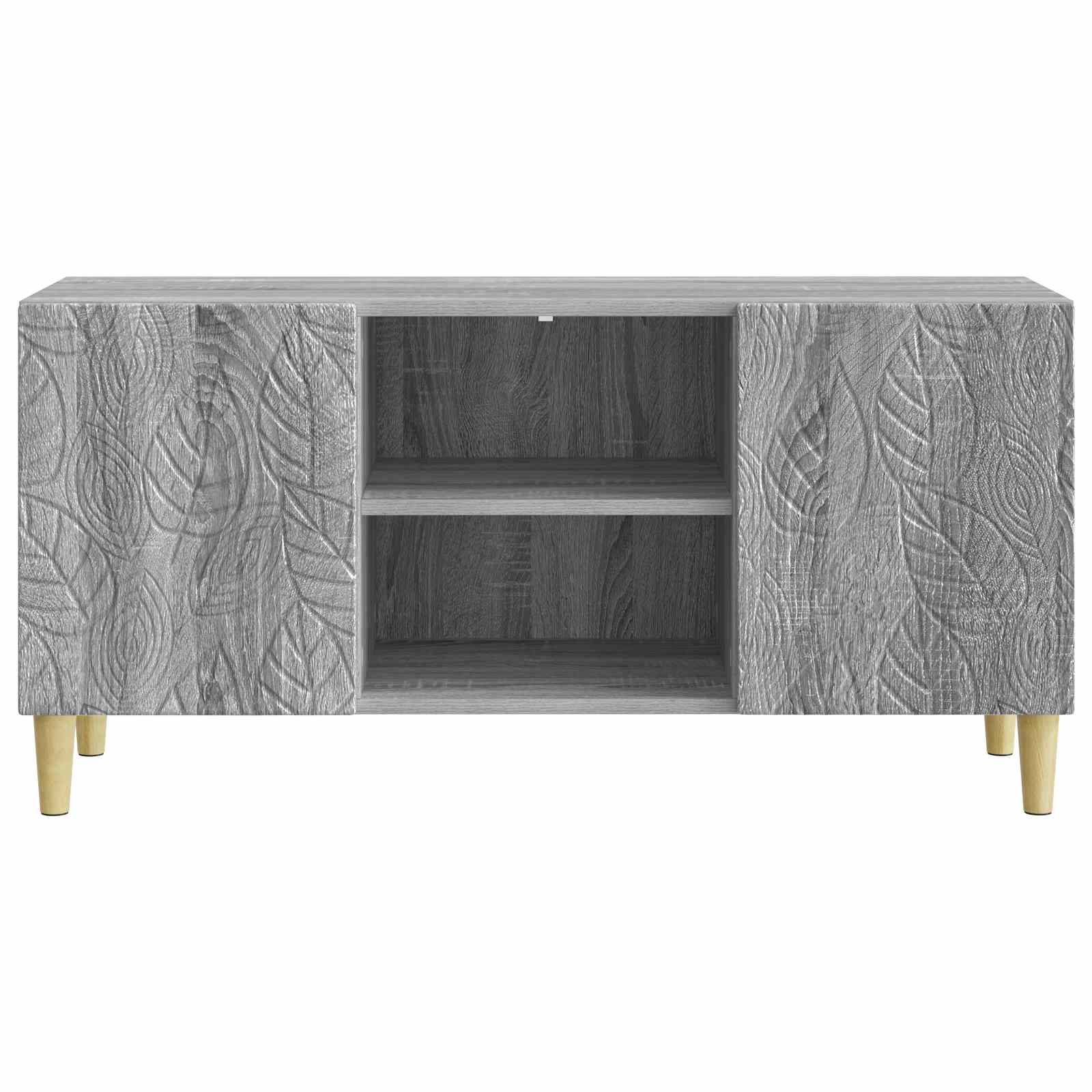 vidaXL Szafka pod telewizor 102 x 34,5 x 50 cm Szary Sonoma