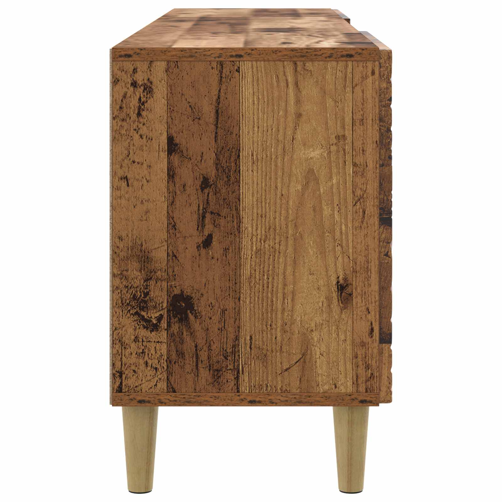 vidaXL Szafka pod telewizor 102 x 34,5 x 50 cm Stare drewno