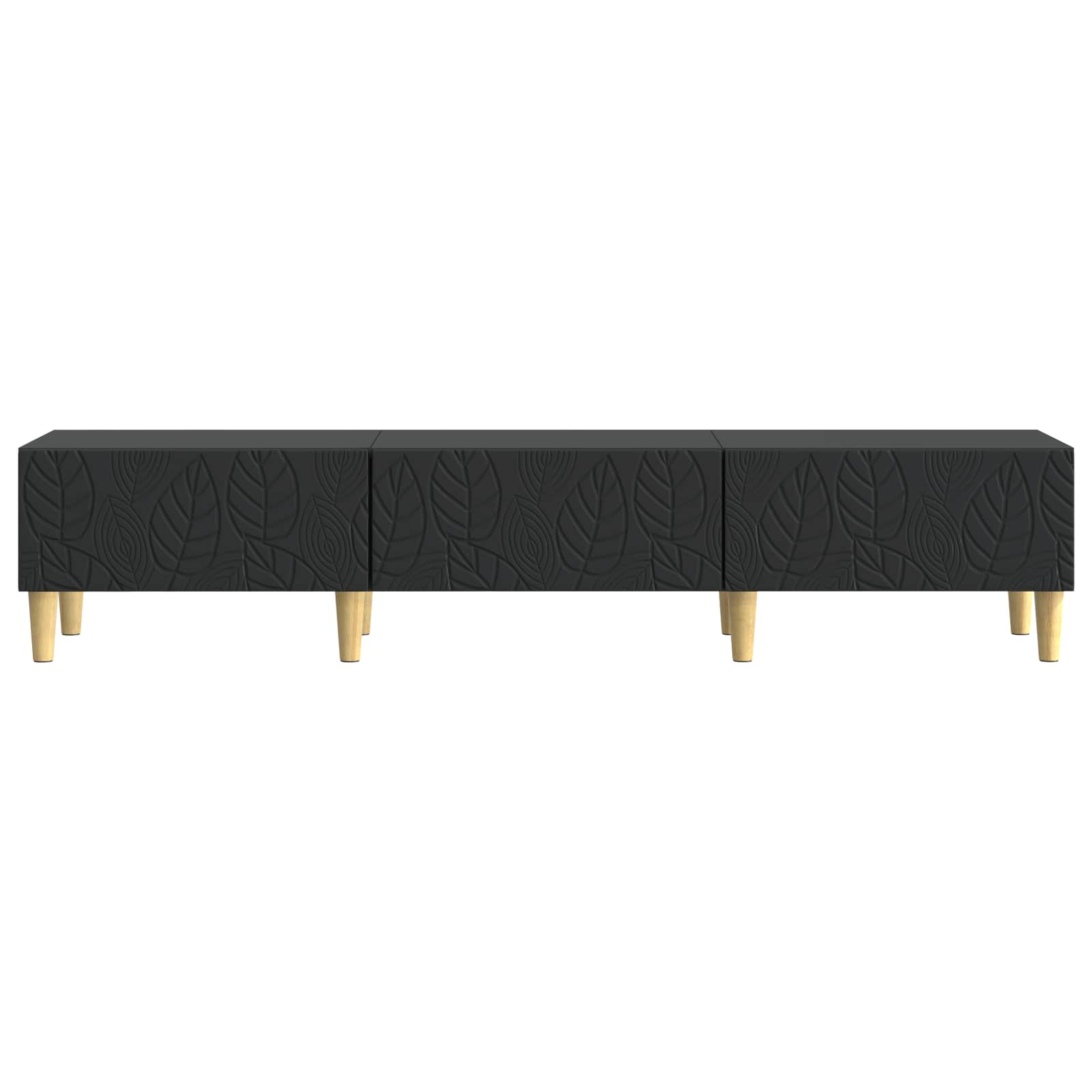 vidaXL Szafka pod telewizor 147 x 34,5 x 30 cm Czarny