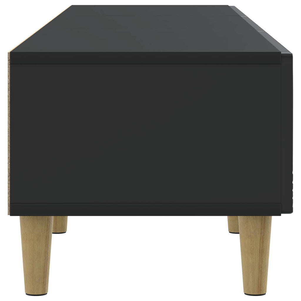 vidaXL Szafka pod telewizor 147 x 34,5 x 30 cm Czarny