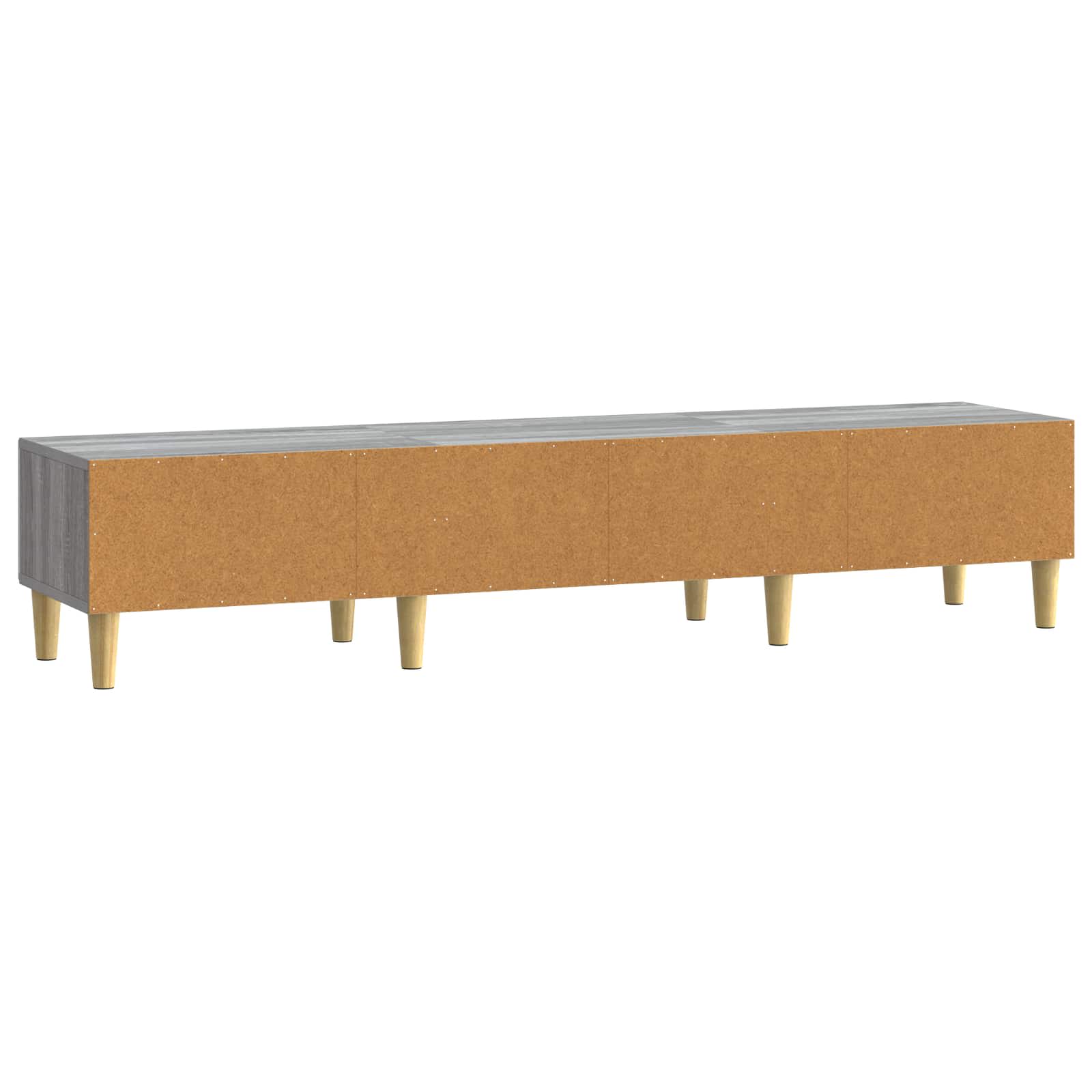vidaXL Szafka pod telewizor 147 x 34,5 x 30 cm Szary Sonoma