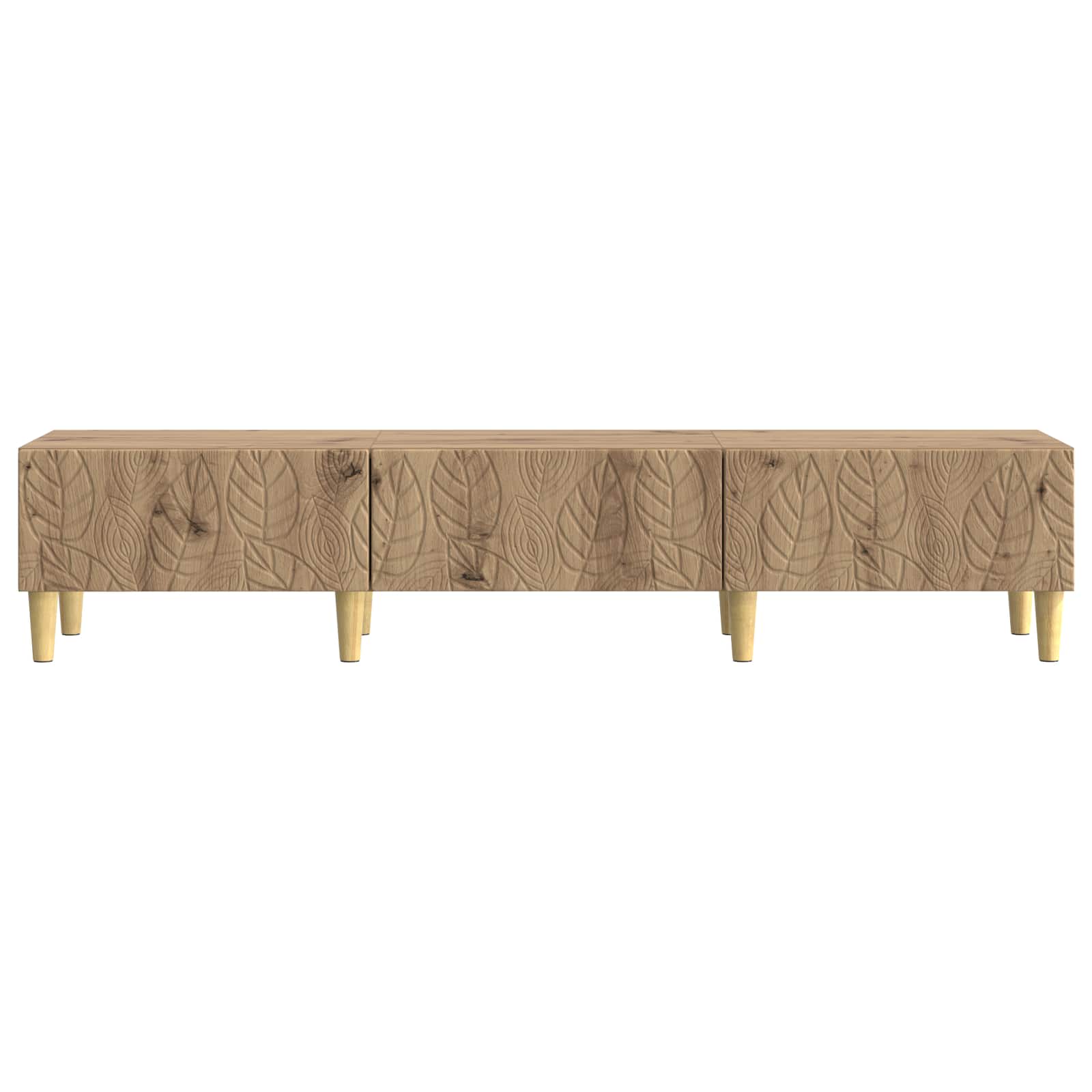 vidaXL Szafka pod telewizor 147 x 34,5 x 30 cm Dąb artisan