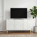 vidaXL Szafka pod telewizor 99 x 34,5 x 50 cm Biały
