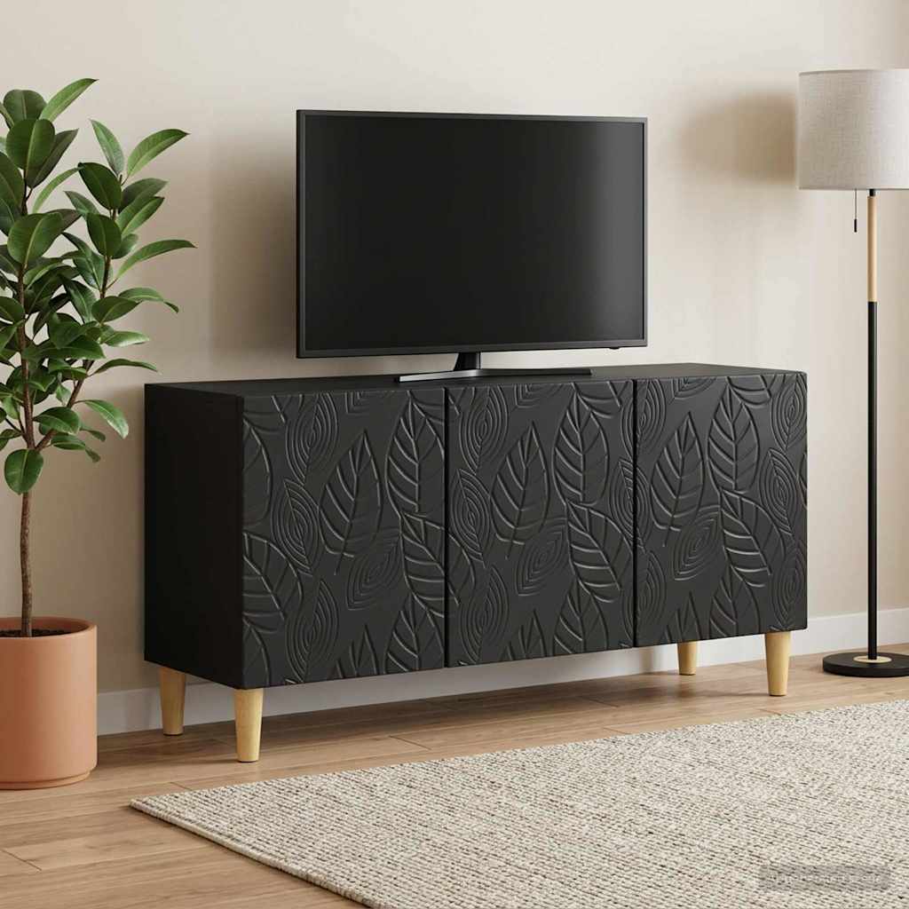 vidaXL Szafka pod telewizor 99 x 34,5 x 50 cm Czarny