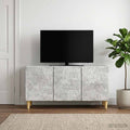 vidaXL Szafka pod telewizor 99 x 34,5 x 50 cm Betonowy szary