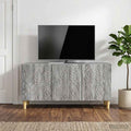 vidaXL Szafka pod telewizor 99 x 34,5 x 50 cm Szary Sonoma