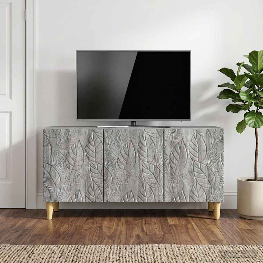 vidaXL Szafka pod telewizor 99 x 34,5 x 50 cm Szary Sonoma