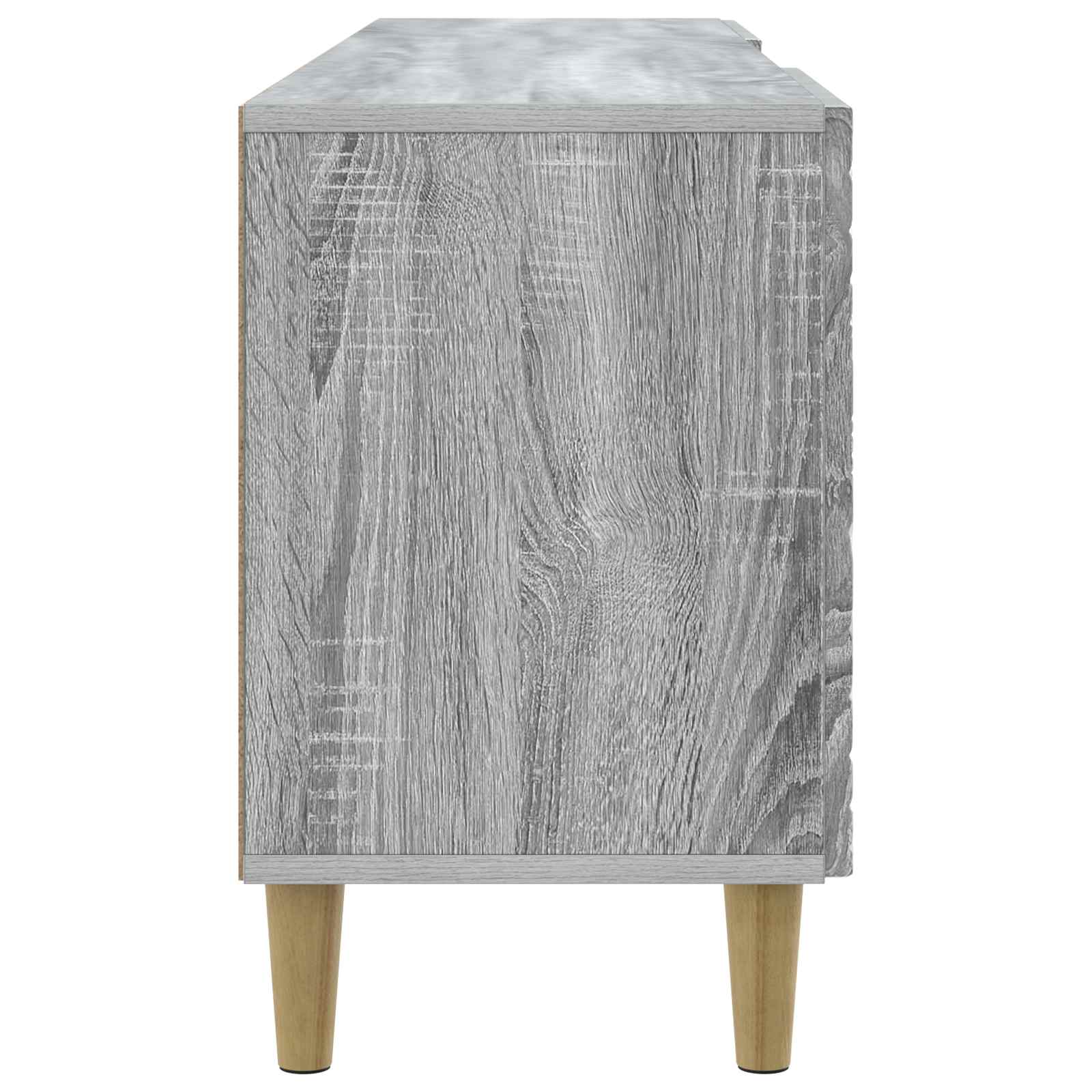 vidaXL Szafka pod telewizor 99 x 34,5 x 50 cm Szary Sonoma