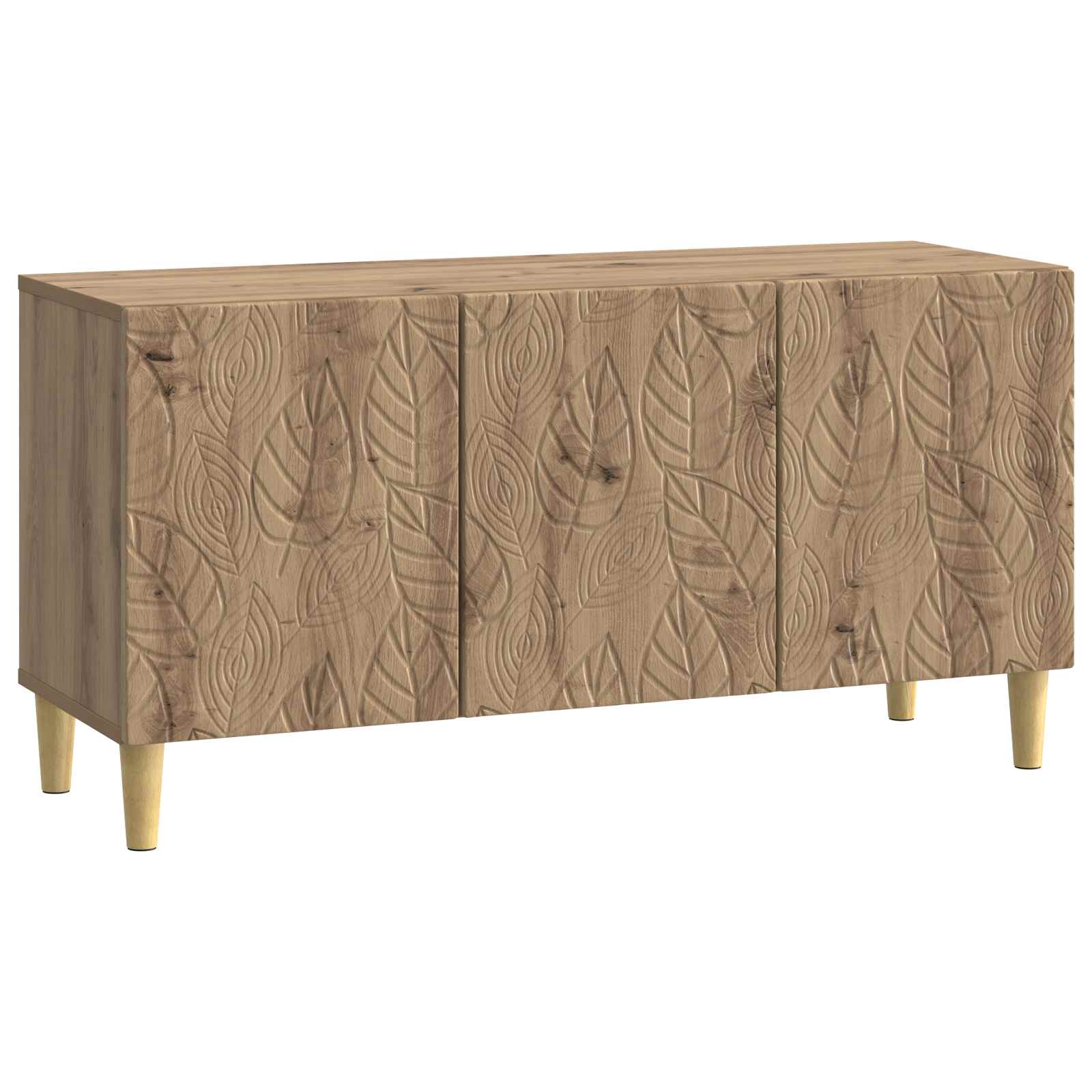 vidaXL Szafka pod telewizor 99 x 34,5 x 50 cm Dąb artisan