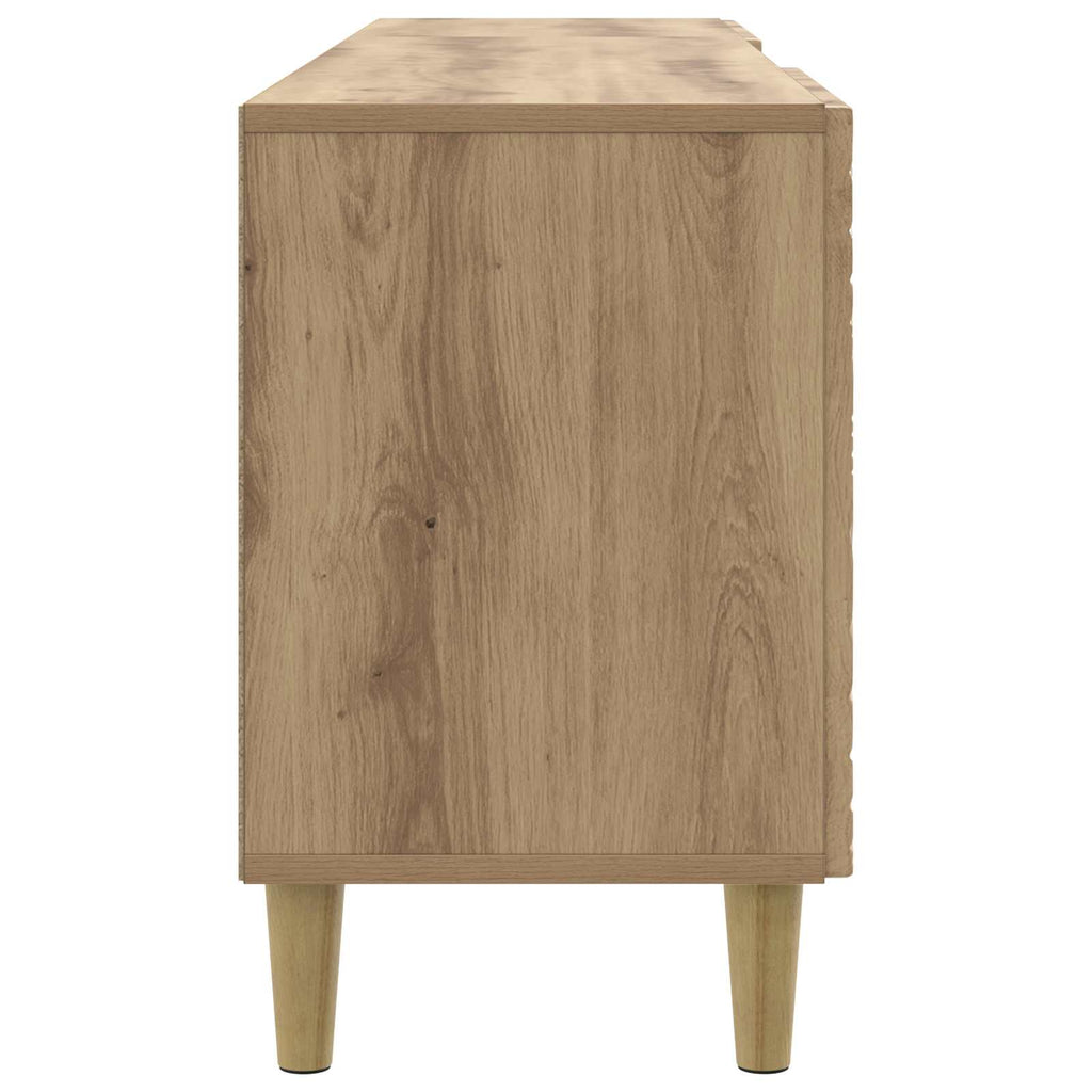 vidaXL Szafka pod telewizor 99 x 34,5 x 50 cm Dąb artisan