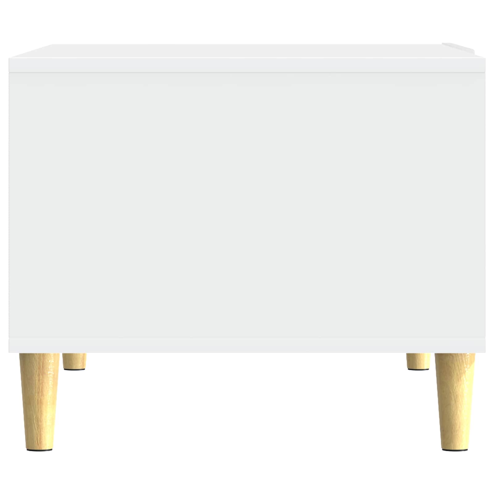 vidaXL Stolik kawowy Biały 90 x 50 x 40 cm Drewno inżynieryjne