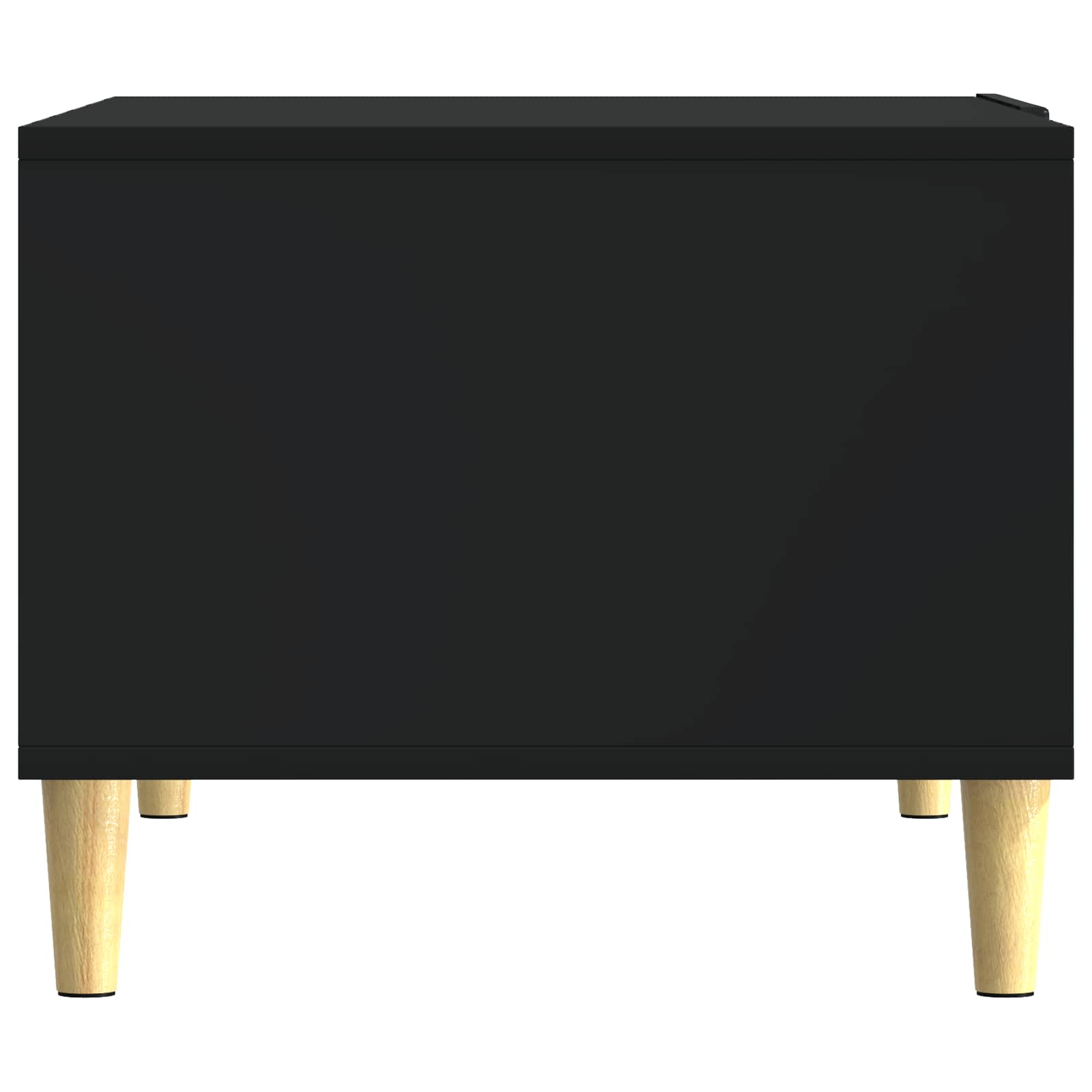 vidaXL Stolik kawowy Czarny 90 x 50 x 40 cm Drewno inżynieryjne