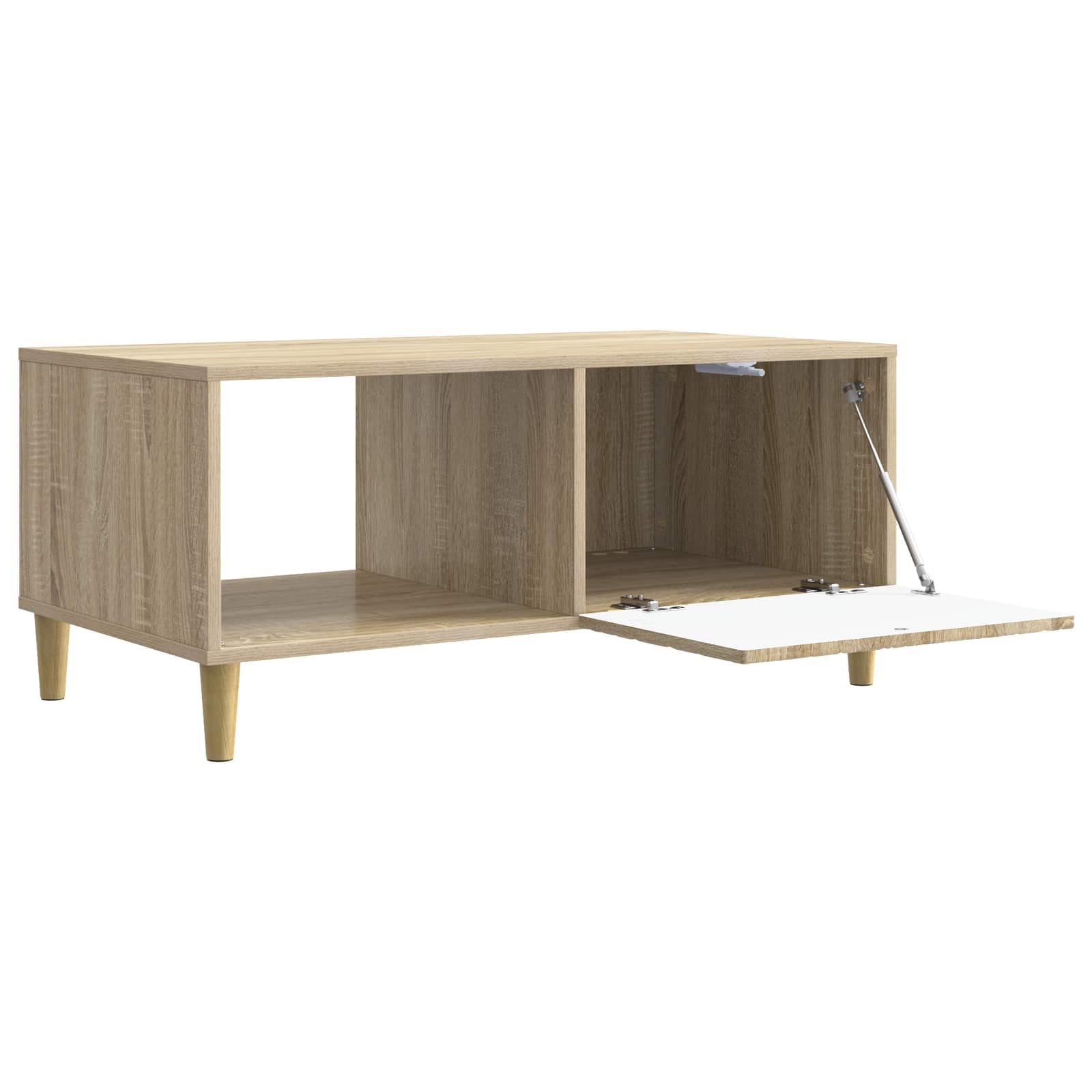 vidaXL Stolik kawowy dąb Sonoma 90 x 50 x 40 cm Drewno inżynieryjne