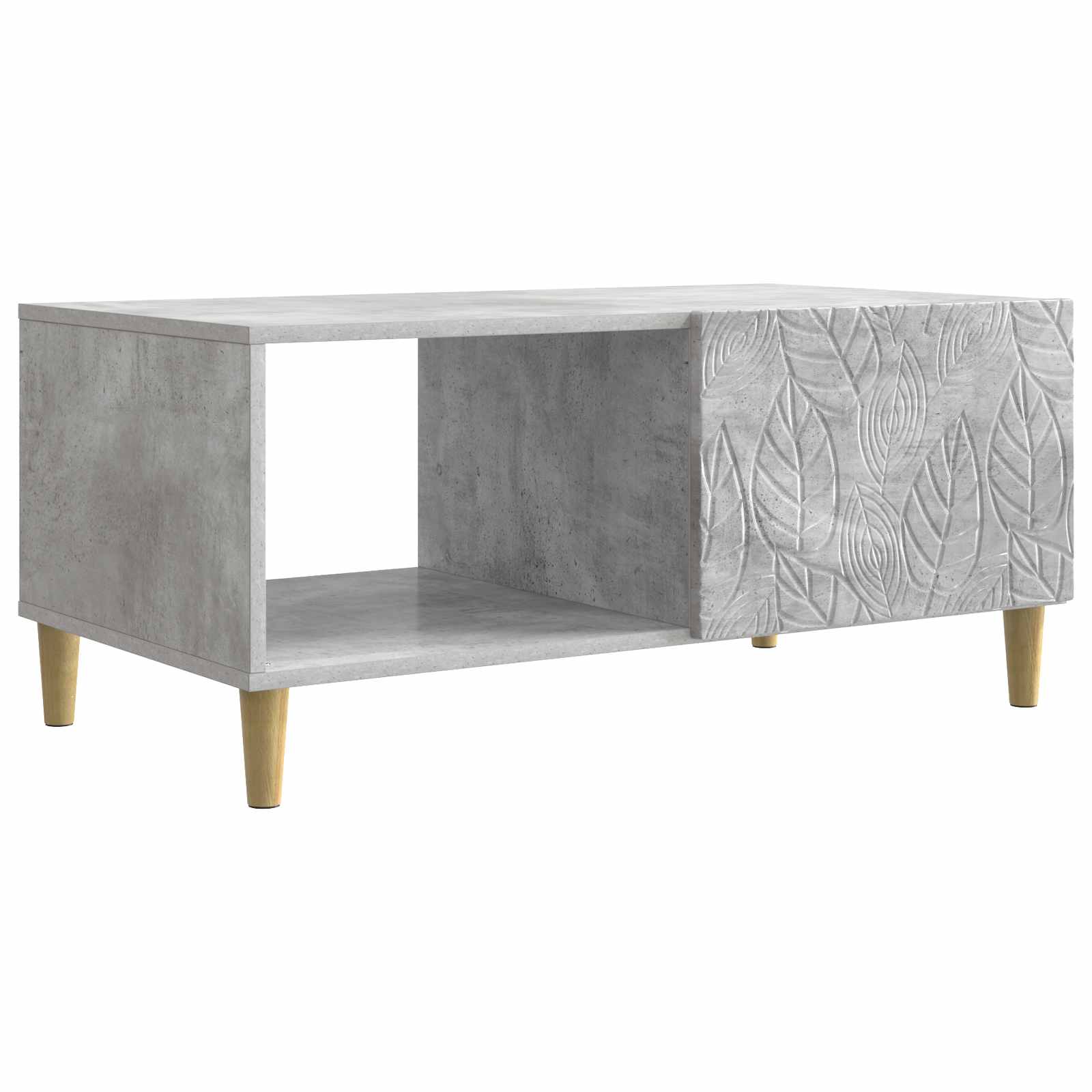 vidaXL Stolik kawowy Betonowy szary 90 x 50 x 40 cm