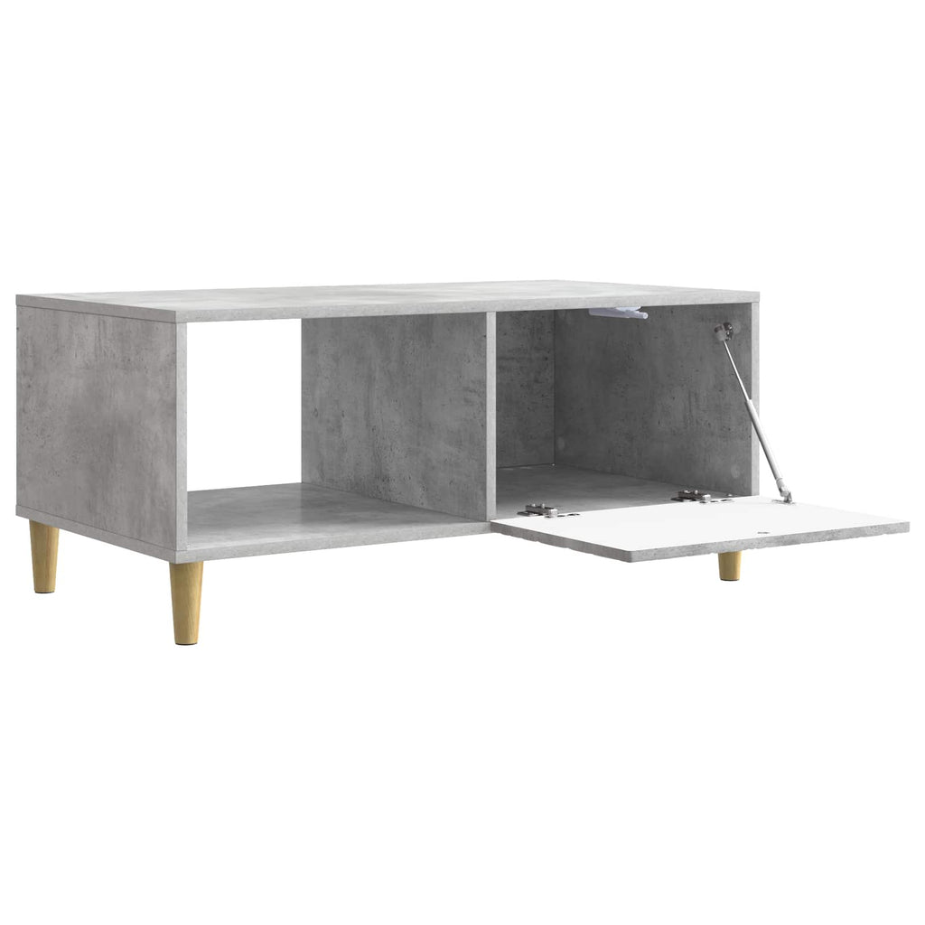 vidaXL Stolik kawowy Betonowy szary 90 x 50 x 40 cm