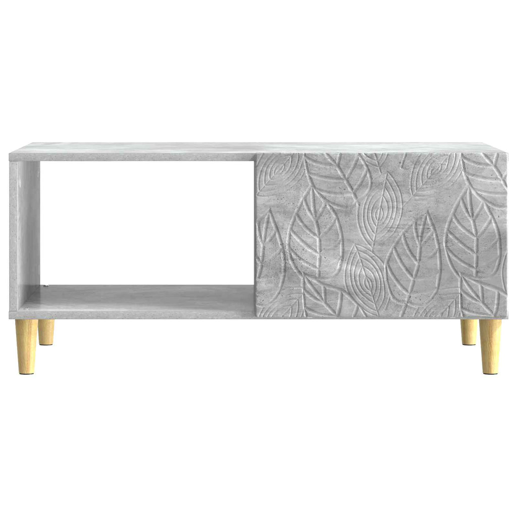 vidaXL Stolik kawowy Betonowy szary 90 x 50 x 40 cm
