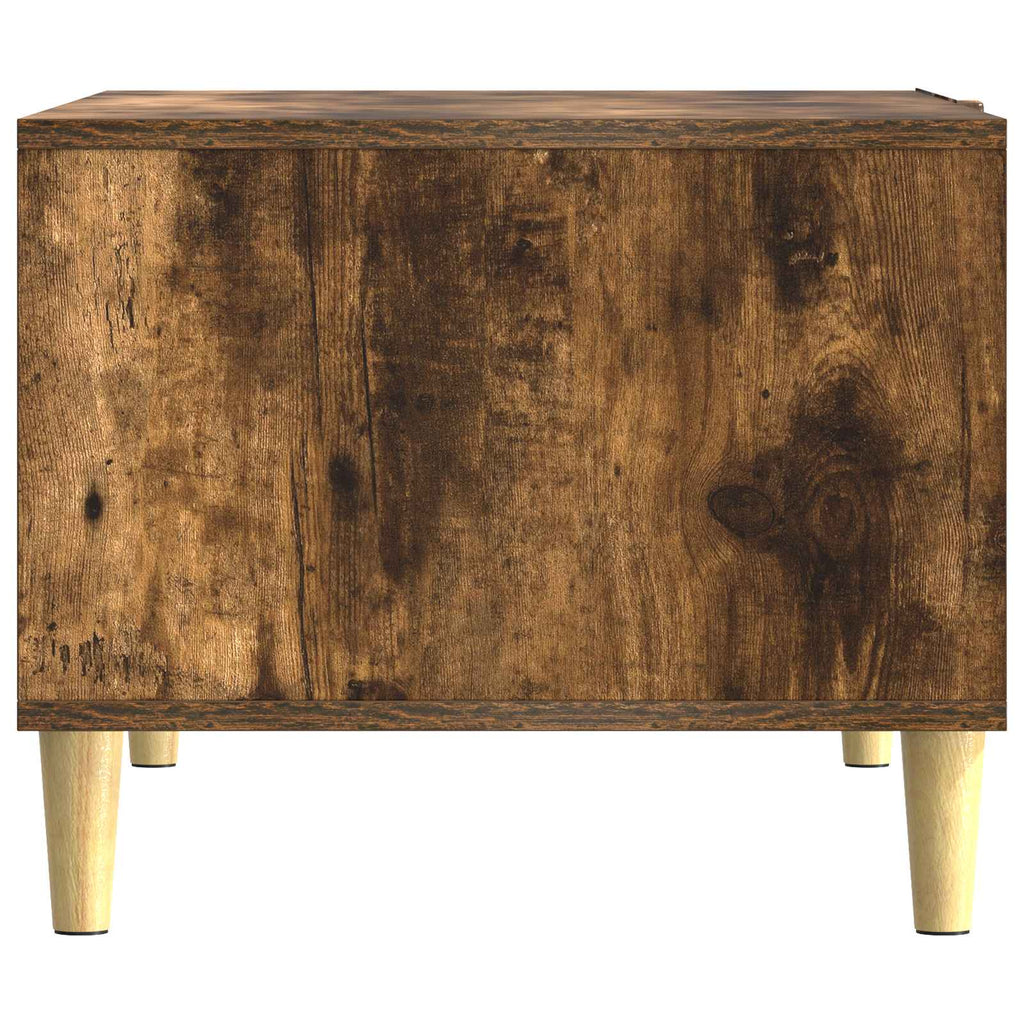 vidaXL Stolik kawowy Dąb wędzony 90 x 50 x 40 cm Drewno inżynieryjne