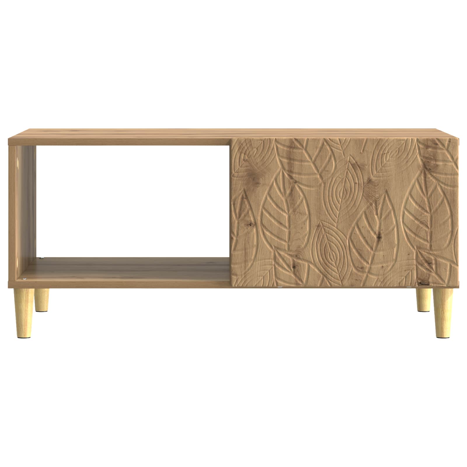 vidaXL Stolik kawowy Dąb artisan 90 x 50 x 40 cm Drewno inżynieryjne
