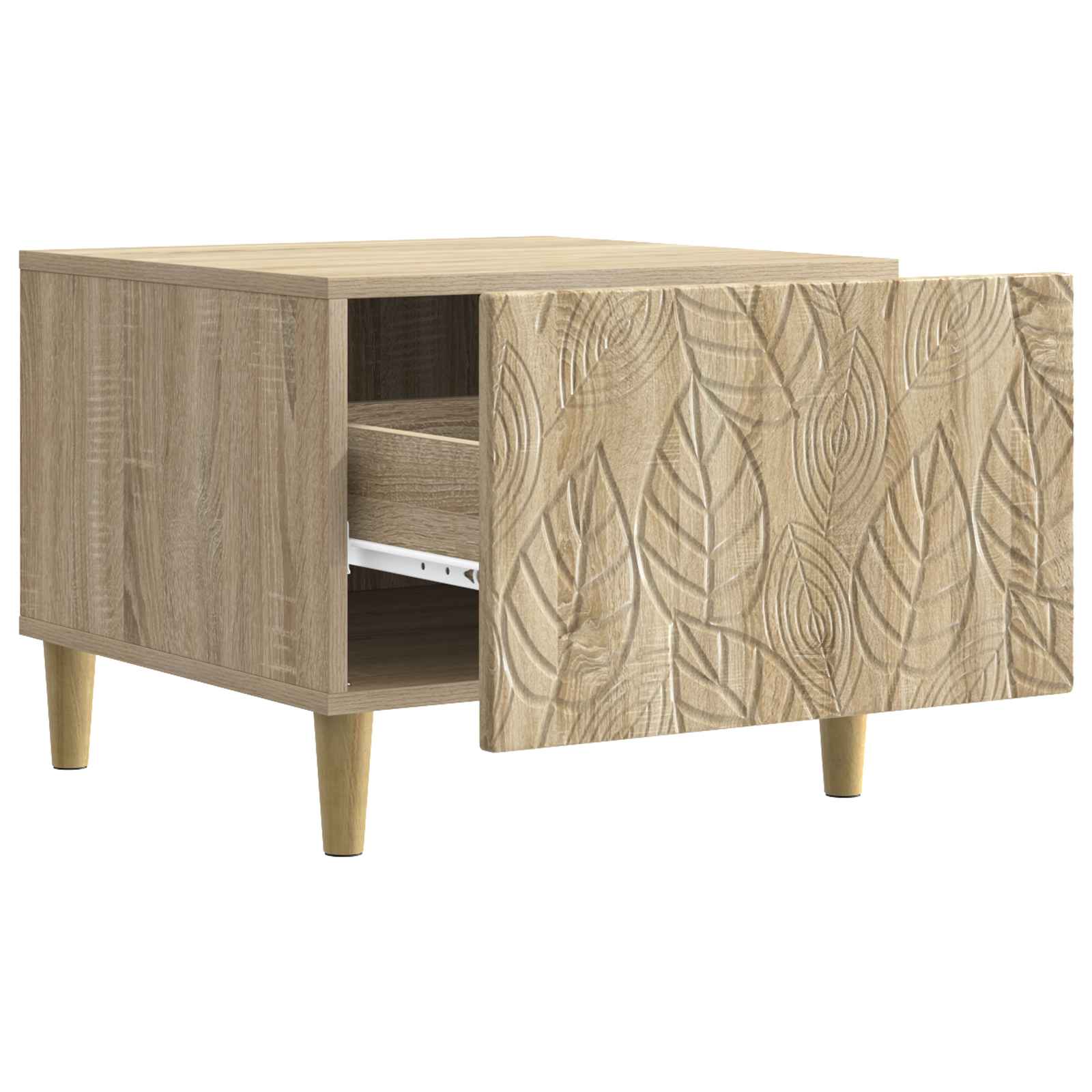 vidaXL Stolik kawowy dąb Sonoma 50 x 49 x 40 cm Drewno inżynieryjne