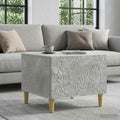 vidaXL Stolik kawowy Betonowy szary 50 x 49 x 40 cm