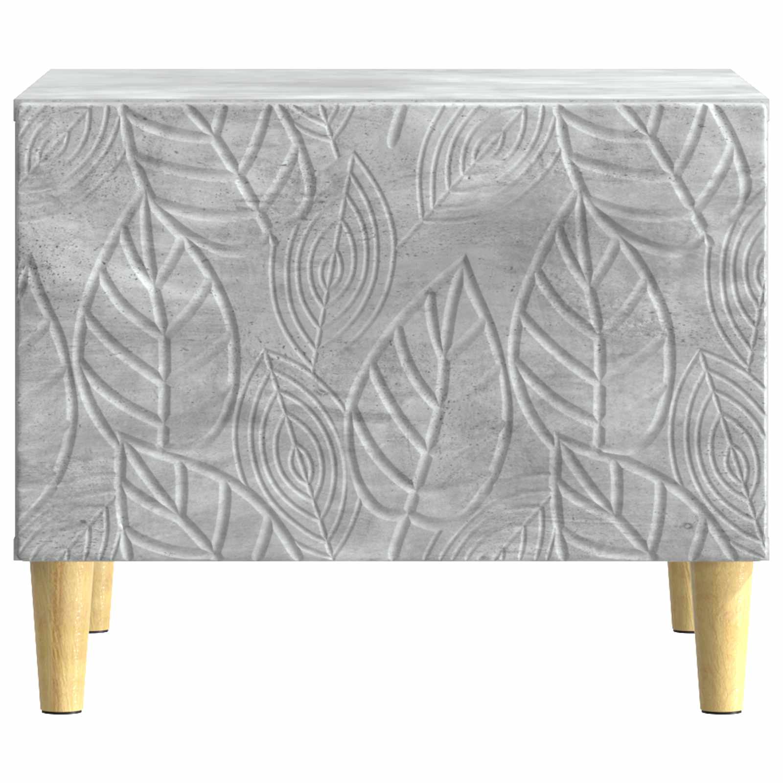 vidaXL Stolik kawowy Betonowy szary 50 x 49 x 40 cm