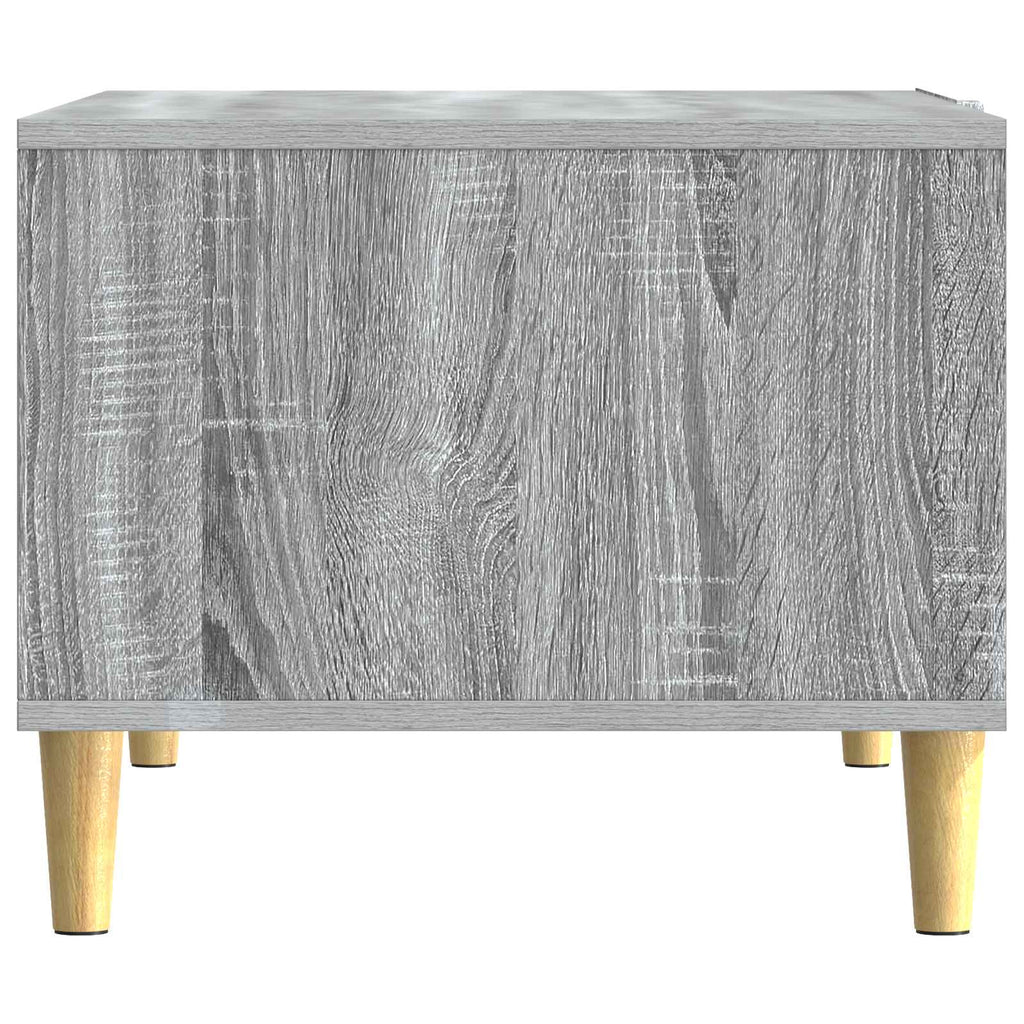 vidaXL Stolik kawowy Szary Sonoma 50 x 49 x 40 cm Drewno inżynieryjne