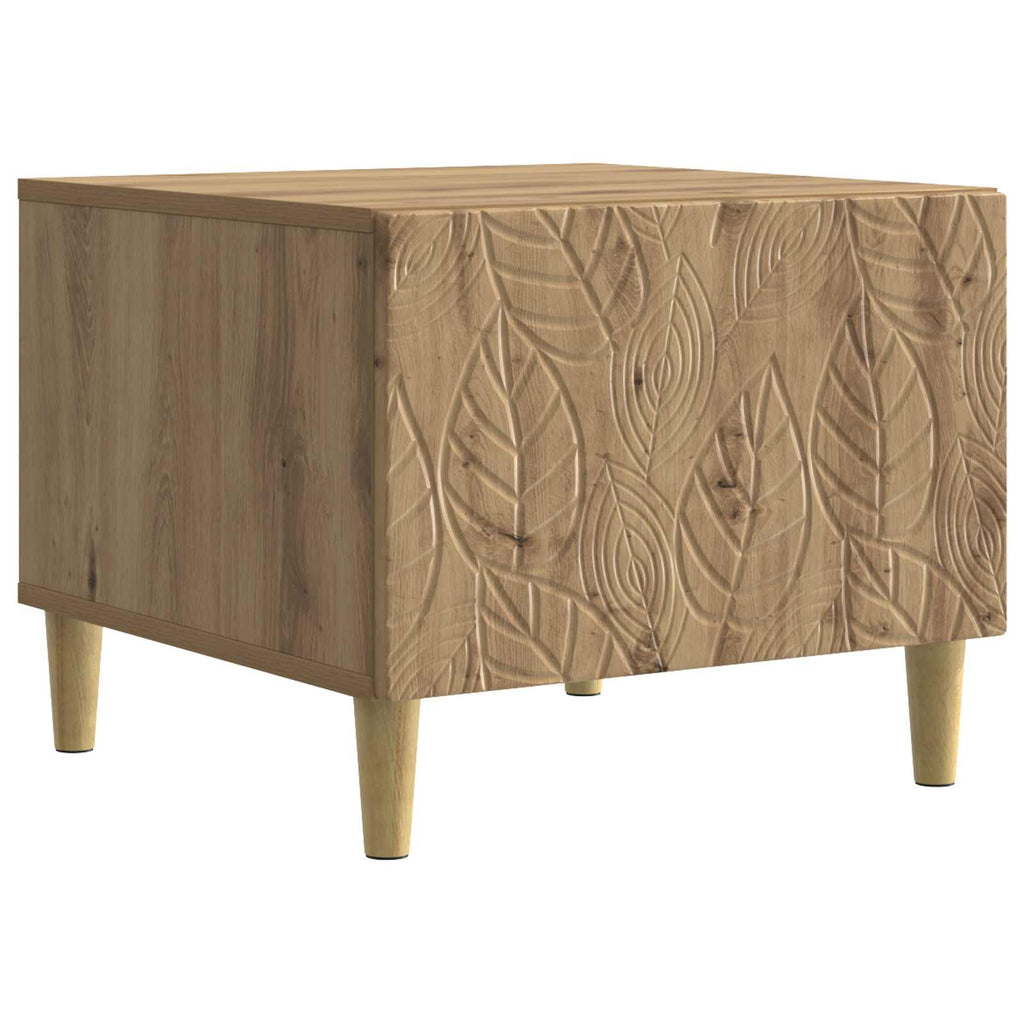vidaXL Stolik kawowy Dąb artisan 50 x 49 x 40 cm Drewno inżynieryjne