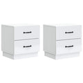 vidaXL Szafka Nocna z szufladą 2 pcs Biały 43 x 34,5 x 44,5 cm